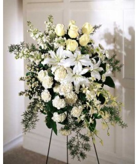 Quiet Tribute Standing Spray Quiet Tribute Standing Spray